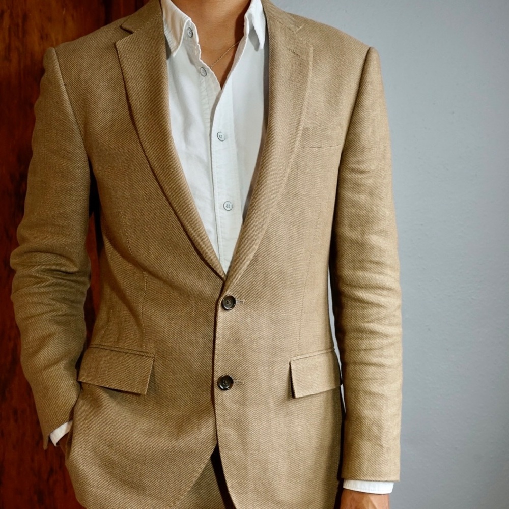 J.Crew Ludlow Suit in Italian Linen